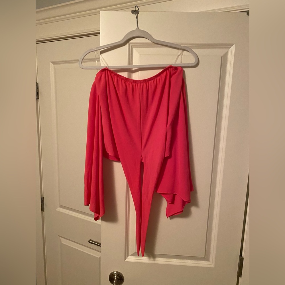 Tyche Front Tie Flowy Shirt